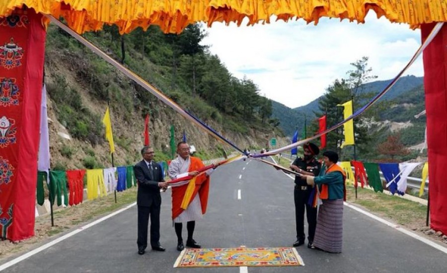 भारत ने भूटान में एक अहम सड़क का निर्माण