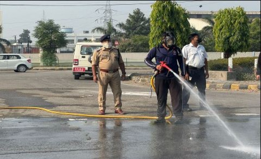 अमोनिया गैस का रिसाव